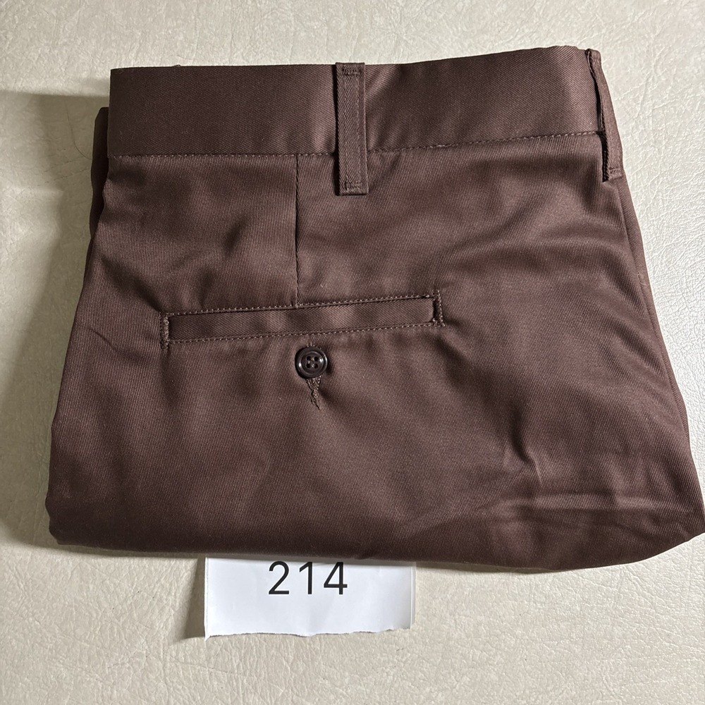 WearGuard Men's Brown Work Shorts Size 36 7" Inseam 65% Polyester 35%Cotton - Picture 8 of 8